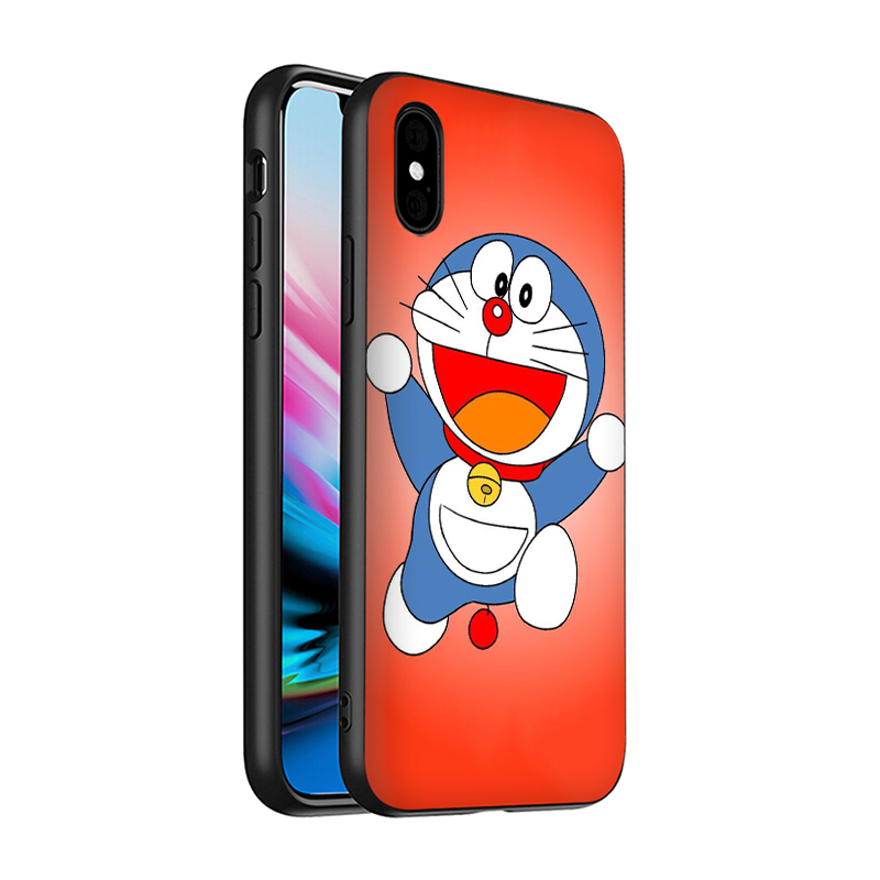 Ốp Lưng Silicone Hình Doraemon Cho Iphone 8 7 6s 6 Plus 5 5s Se 2016 2020