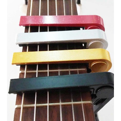 Tặng pick] Capo dài chuyên dùng cho guitar Acoustic và guitar Classic