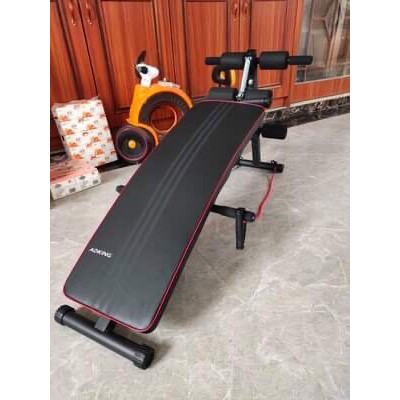 Ghế máy tập cơ bụng gym thể dục tổng hợp chính hãng Elipsport AB GYM - Tặng bộ bóng bàn luyện phản xạ -Bảo hành 12 tháng