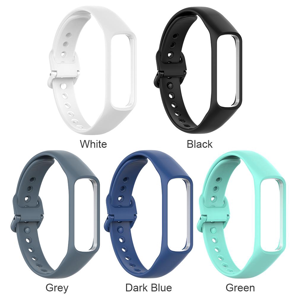 Dây Đeo Silicon+Khung Bảo Vệ Cho Đồng Hồ Samsung Galaxy Fit-E Sm-R375