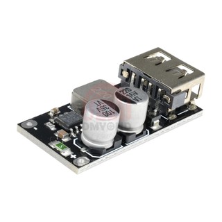Mạch nguồn hạ áp BUCK 6-32V xuống 5V hỗ trợ sạc nhanh QC3.0 QC2.0