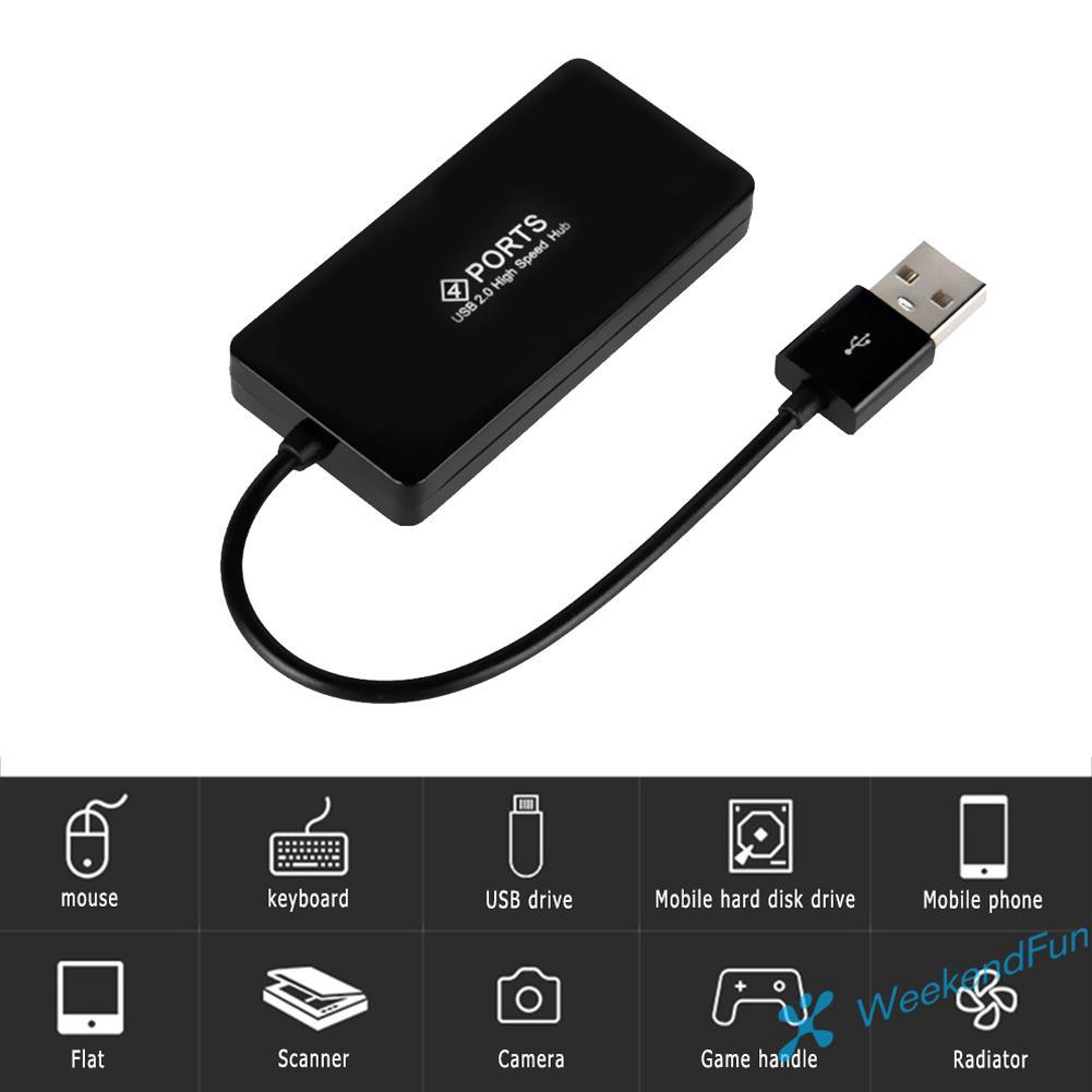 Bộ Chia 4 Cổng Usb 2.0 Cho Pc / Laptop / Notebook | BigBuy360 - bigbuy360.vn