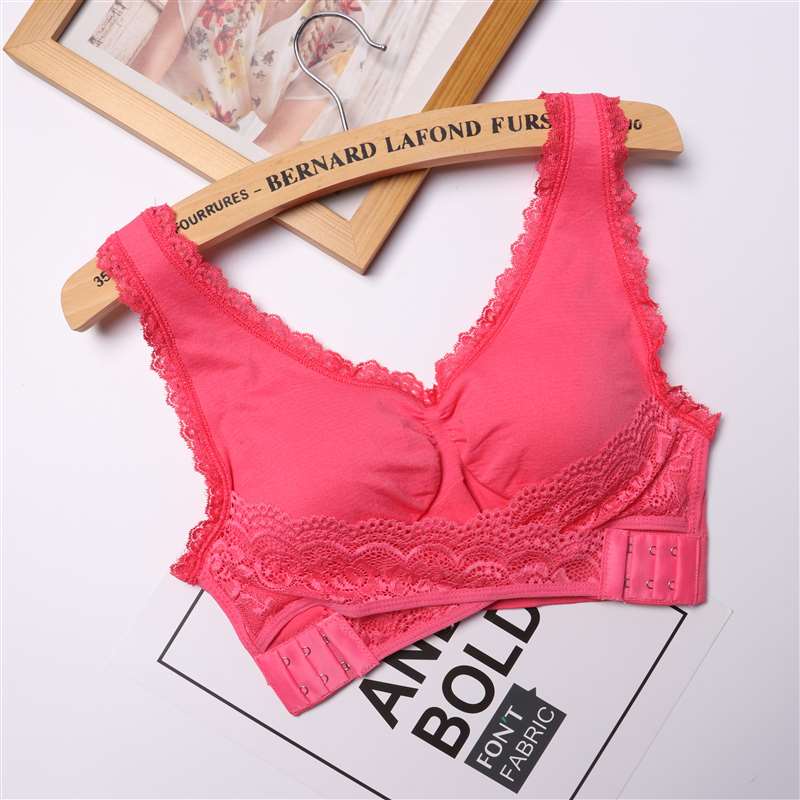 Áo lót Không Gọng Nâng Ngực Khóa Chéo Gợi Cảm Size S-4XL