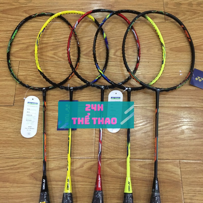 Vợt cầu lông Lining, Yonex, Victor 100% Khung Carbon căng cước đến 10,5kg.Tặng (Cước+ Bao Vợt + Quấn cán vợt cầu lông)