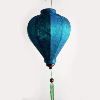 Lồng đèn hội an vải gấm củ tỏi ( size 20cm/ 30cm)