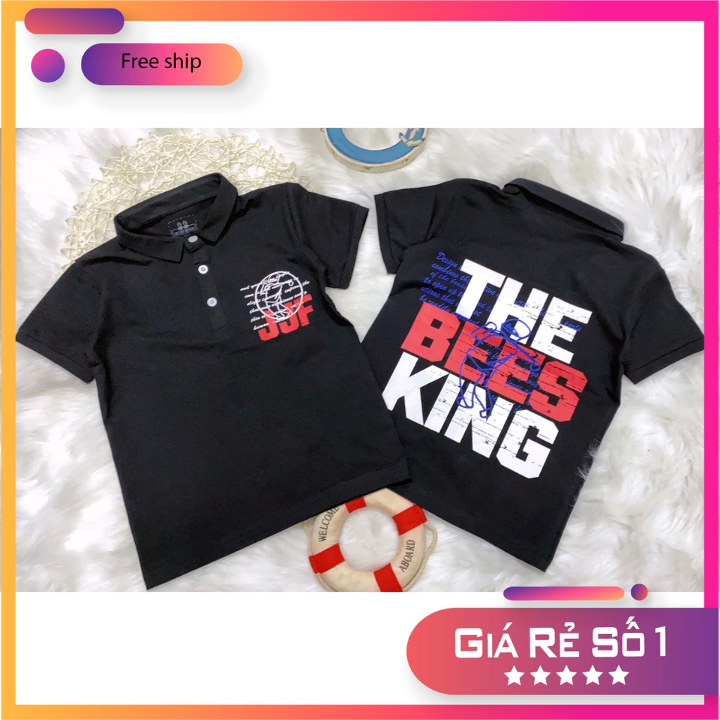 Áo Thun Bé Trai, Áo Thun Ngắn Tay Cá Tính, Mềm Mát Co Giãn. Cao Cấp