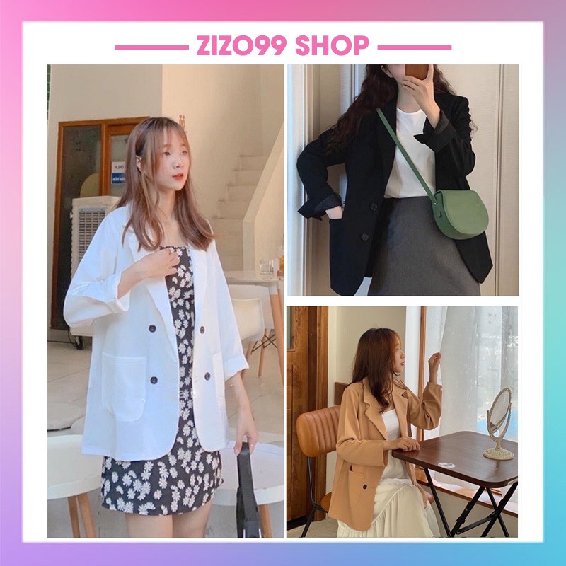 Áo Blazer Nữ Phong Cách Hàn Quốc Trẻ Trung