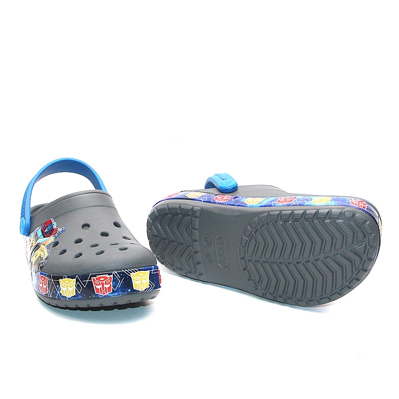 Giày crocs Chính Hãng Họa Tiết Xe Tải 3D Dễ Thương Cho Bé Trai Bé Gái 207074]