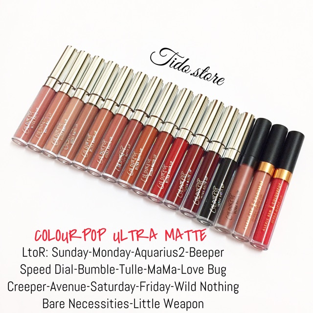 COLOURPOP - Son Kem Lì Ultra Matte Lip