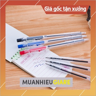 Bút bi bấm ngòi 0.7mm - Văn phòng phẩm muanhieugiare8686