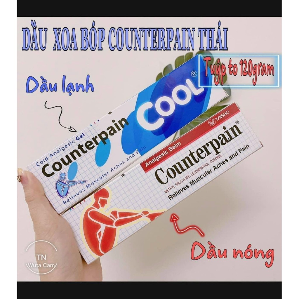 Cao xoa bóp Counterpain Thái Lan 120gr