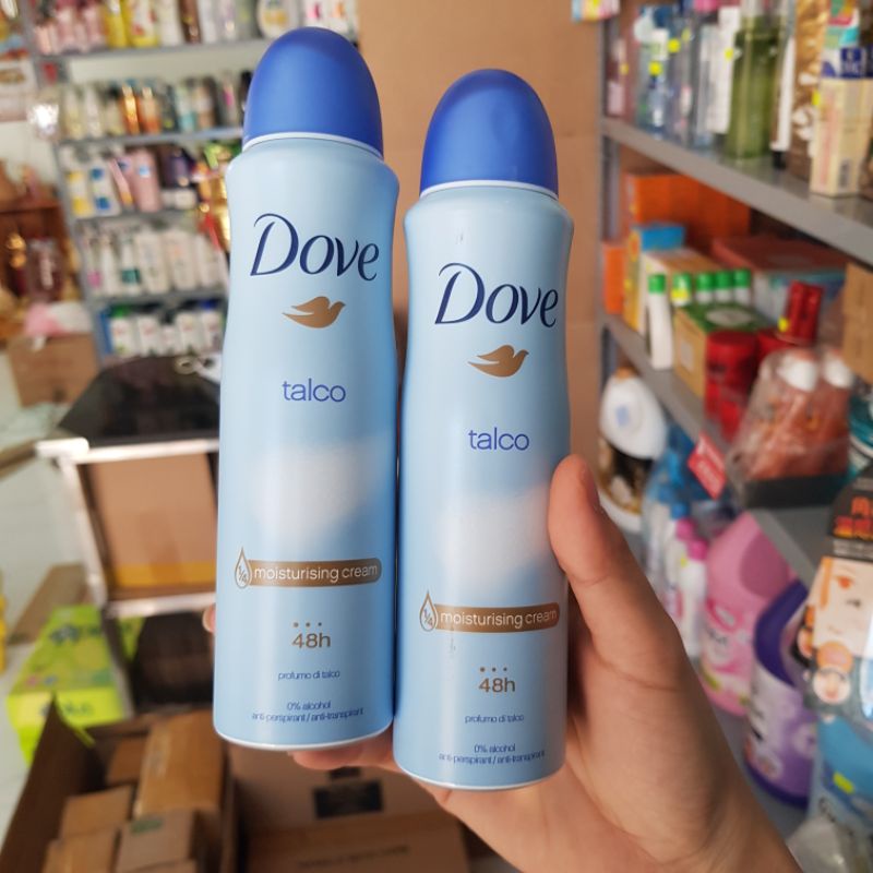 Xịt Khử Mùi Dove Moisturising cream 48H mỹ 150ml