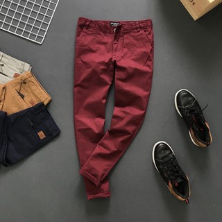 Quần kaki nam thời trang Hàn quốc Pull & Bear