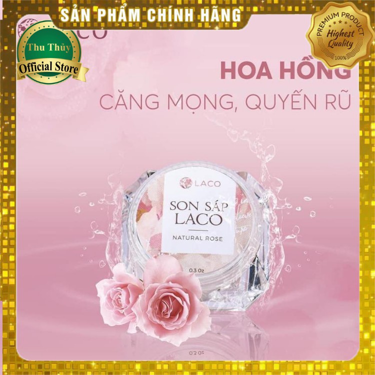 [DALE SỐC 1K] Son Sáp Laco dưỡng môi căng bóng mềm mịn cho nàng một làn môi quyến rũ