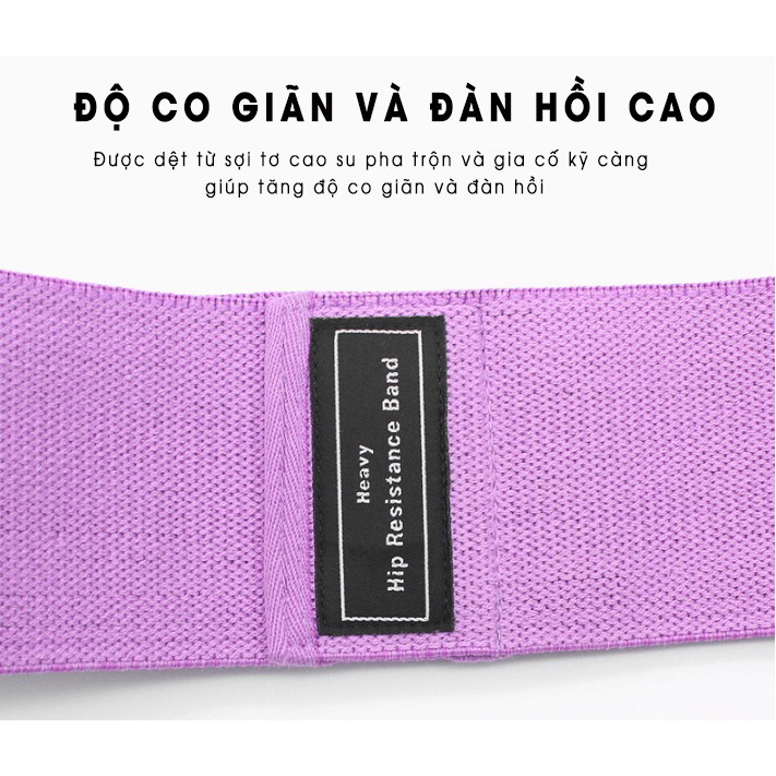 Dây Miniband Tập Mông Đùi Tập Tay Chân Đa Năng Tại Nhà Chính Hãng Aolikes Phiên Bản 2023