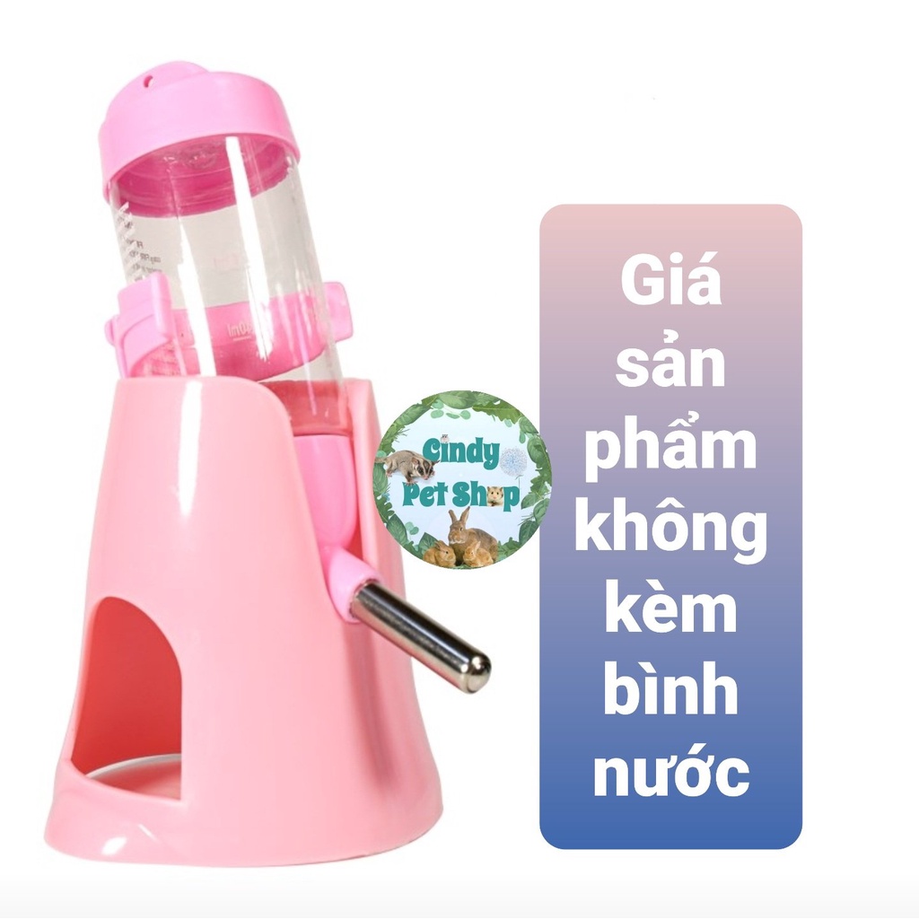 Chân đế nhựa giữ bình nước uống cho Hamster (không kèm bình nước)