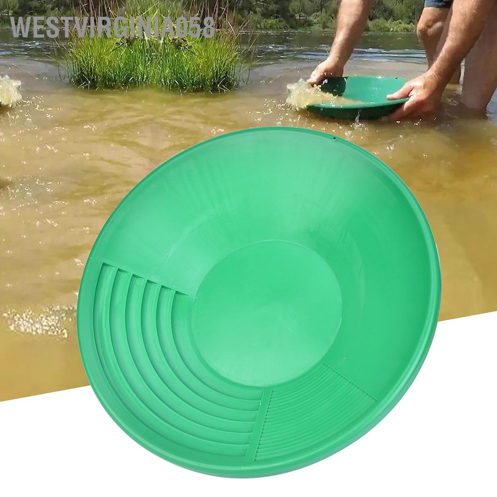 Westvirginia058 Lưu vực chảo vàng bằng nhựa để khai thác Nạo vét tìm kiếm sông Chảo Đổ xô
