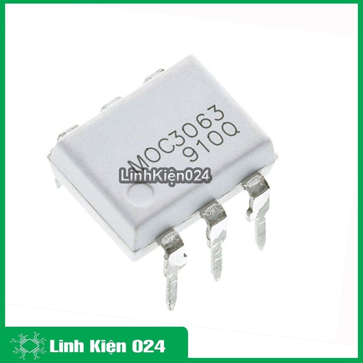 Ic cách ly quang MOC3063 chân cắm DIP6