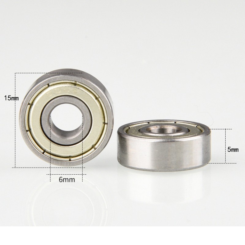 Set 5 Vòng Bi 696zz 6x15x5mm Bằng Thép Các Bon Cao Cấp Đa Năng Tiện Dụng