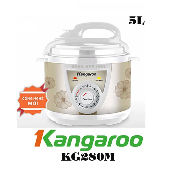 Nồi áp suất điện 5L KANGAROO KG280M