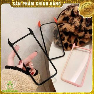 Ốp Lưng Viền Sừng Ác Quỷ Dành Cho Iphone 6/ 6s/ 6 Plus/ 6s Plus/ 7/ 8 / 7Plus / 8 Plus / X / Xs max