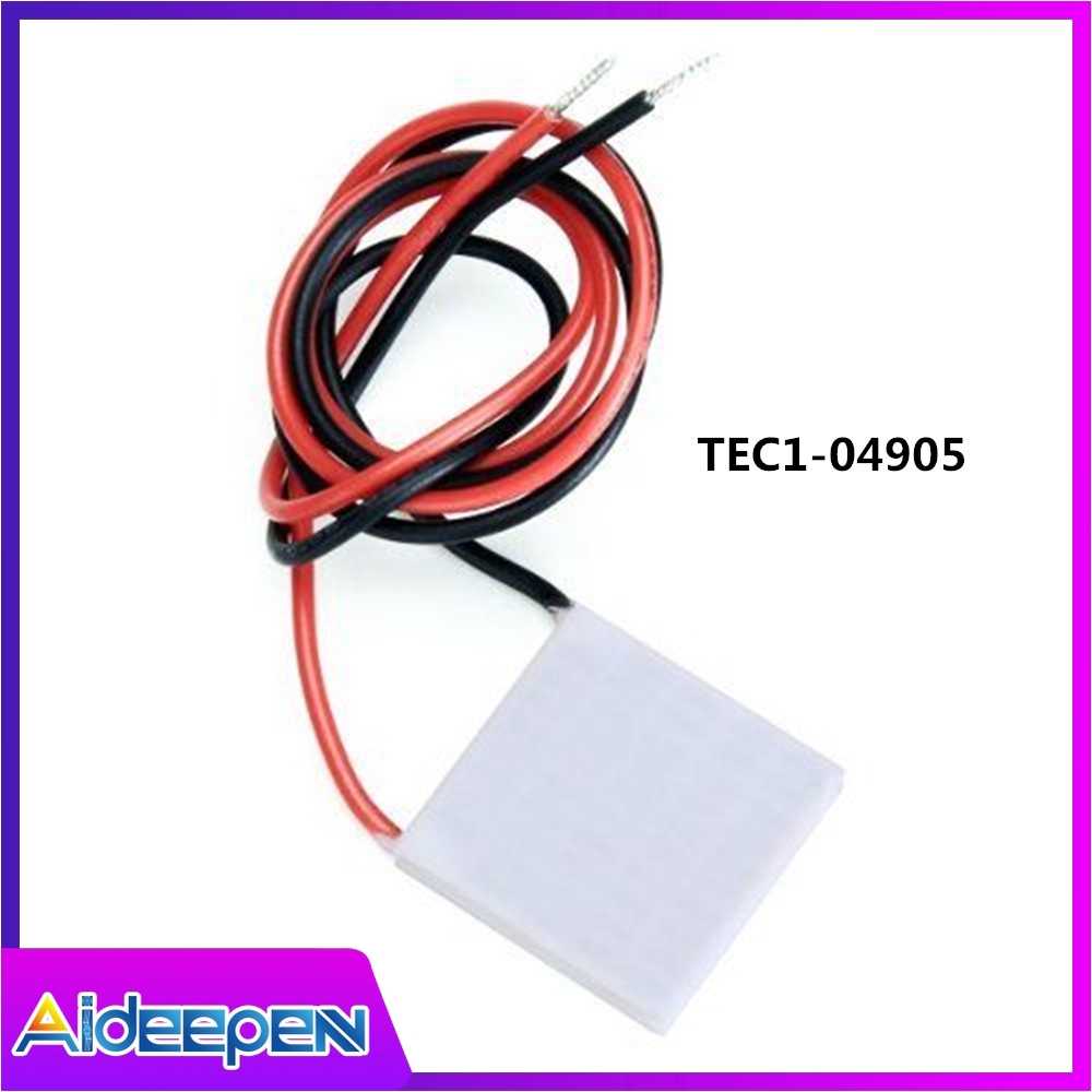 Ready Stock Arduino TEC1-04905 DC 5V 19.4W Thermoelectric Peltier Cooler Cooling Module 25*25MM