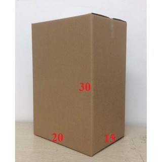 Hộp carton 20x15x30 cm, thùng ship COD