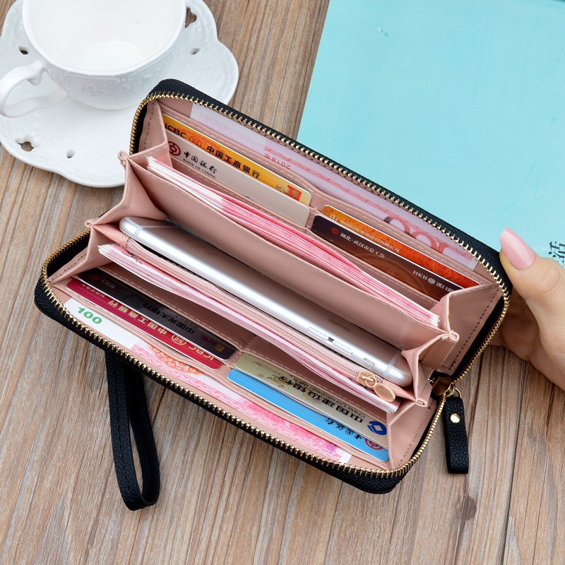Ví nữ dài đẹp cầm tay đựng tiền điện thoại thời trang cao cấp giá rẻ nhỏ gọn nhiều ngăn X001-36
