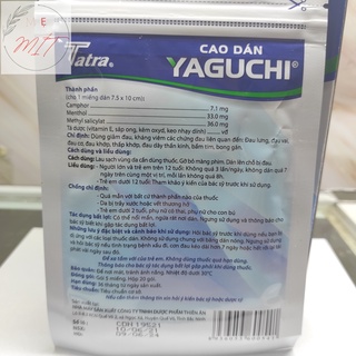 Miếng Cao Dán Yaguchi Gói 5 miếng