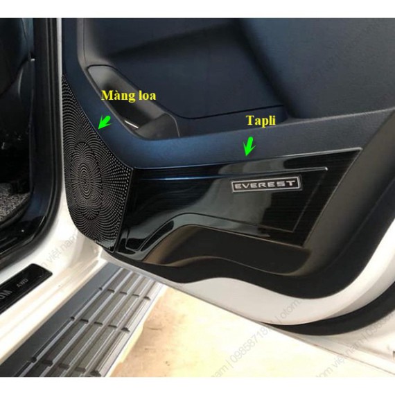 Ốp táp li, màng loa Ford Everest 2017-2021 - hàng cao cấp hàng đẹp