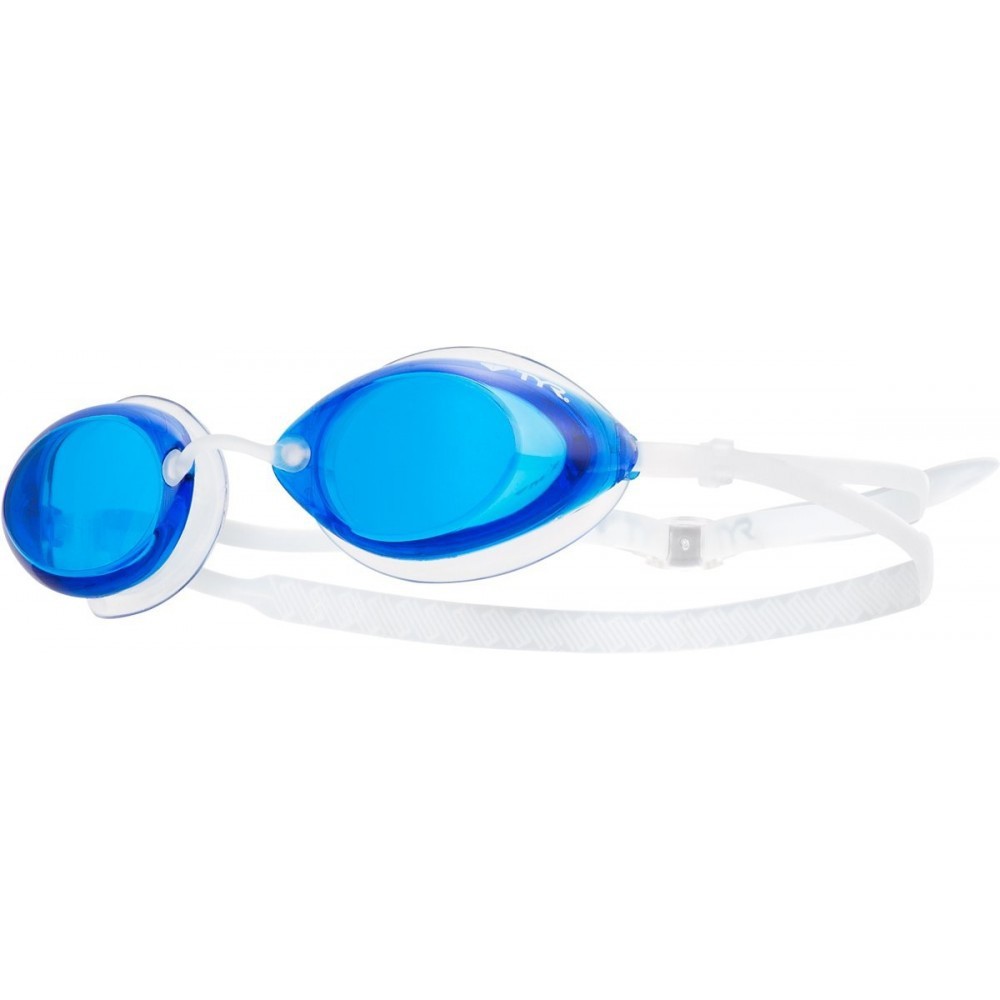 Kính bơi TYR Performance Tracer Junior Racing White/ Blue