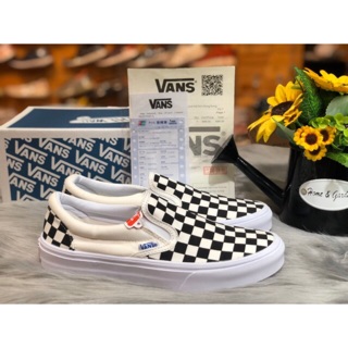 Giày vans vaul caro lười hàng chuẩn xịn ( full box + free ship )