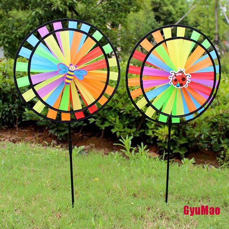 Chong Chóng Hình Bông Hoa Nhiều Màu Sắc Dễ Thương