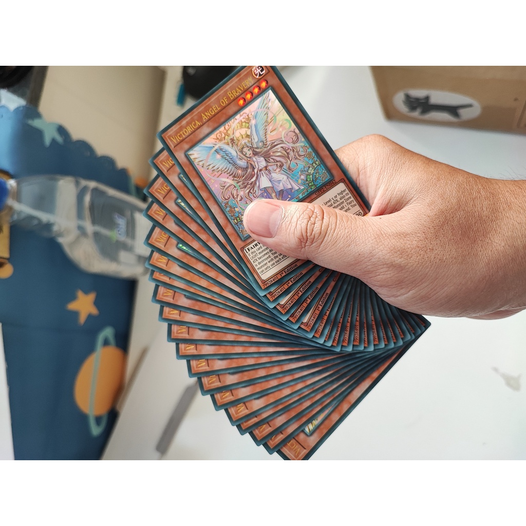 [Yugioh Funny Shop] 1 lá thẻ bài Victorica, Angel of Bravery - GFP2-EN042 - Ultra Rare 1st Edition