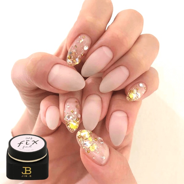 Jin B Gel đính đá, Đính Charm Tạo form nghệ thuật Fix Gel 25gr Jin B Gracia cao cấp Hàn quốc Hàng chính hãng