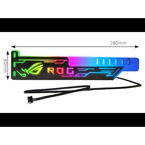 Giá đỡ card vga có led Rgb đồng bộ Hub Coolmon