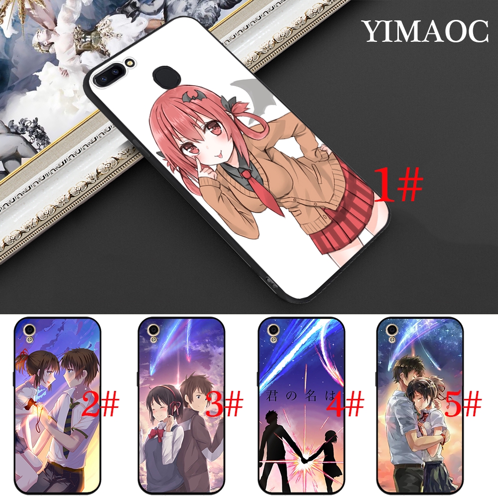 Ốp điện thoại TPU dẻo họa tiết anime xinh xắn cho OPPO A1K A5 A9 2020 REALME 2 A5 3 5 PRO X LITE