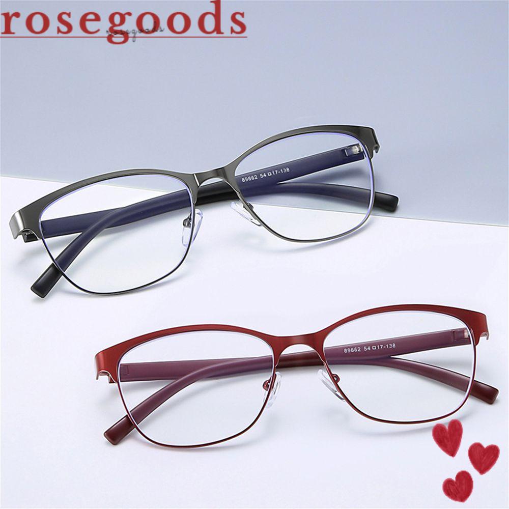 Kính Đọc Sách Nửa Gọng Bằng Kim Loại Gọn Nhẹ