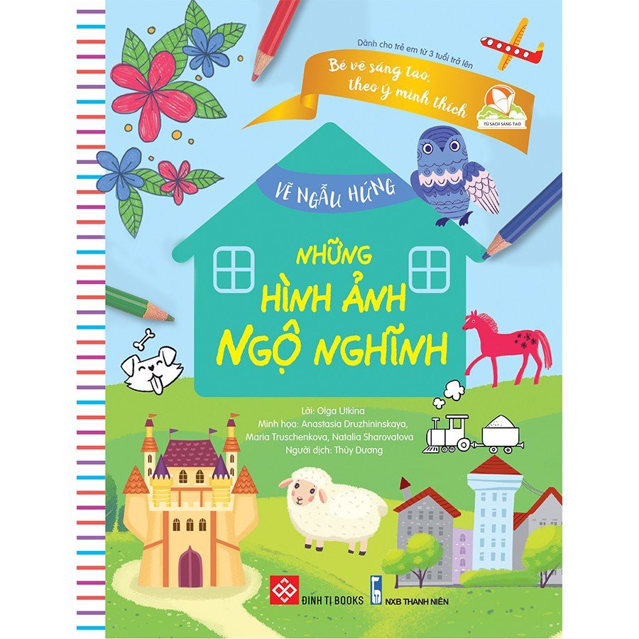 Sách - Vẽ ngẫu hứng - Những hình ảnh ngộ nghĩnh