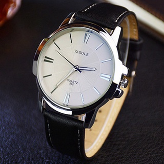 Đồng Hồ Quartz Dây Da Yazole