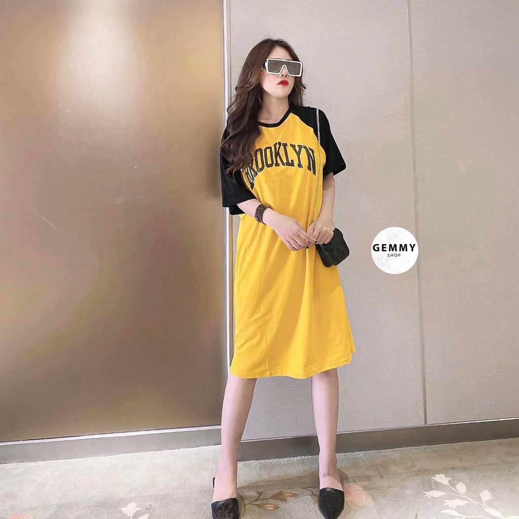 Váy xuông dài, Đầm suông chữ a chất cotton Gemmy House in chữ Lyn | BigBuy360 - bigbuy360.vn