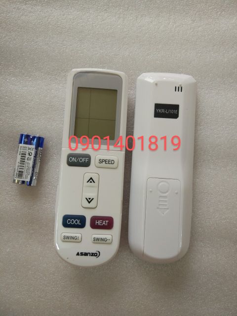 Điều khiển máy lạnh Asanzo -Thay thế cho cả GREE ( Hàng xịn xò)