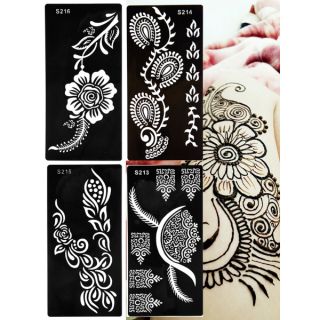 Khuôn vẽ henna size lớn mẫu S