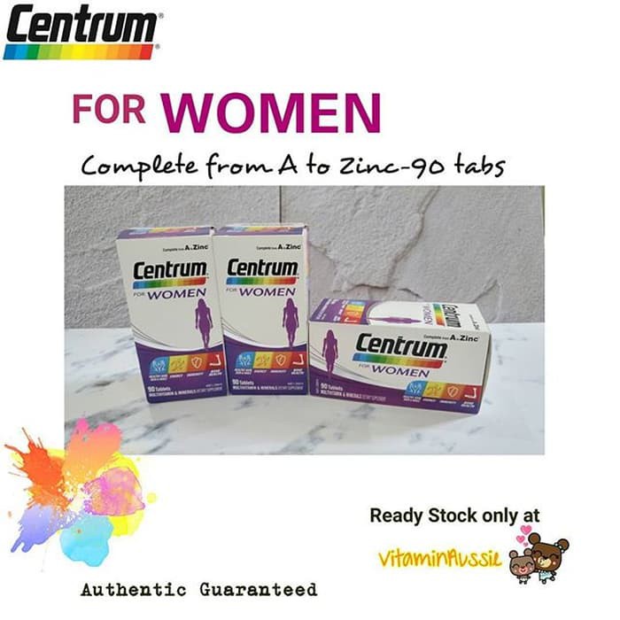 Có Bill - Centrum For Women 90 viên