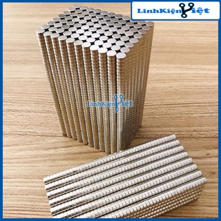 Bộ 5 Viên Nam Châm Đất Hiếm 5x3mm ( Từ Tính Hút Cực Mạnh )