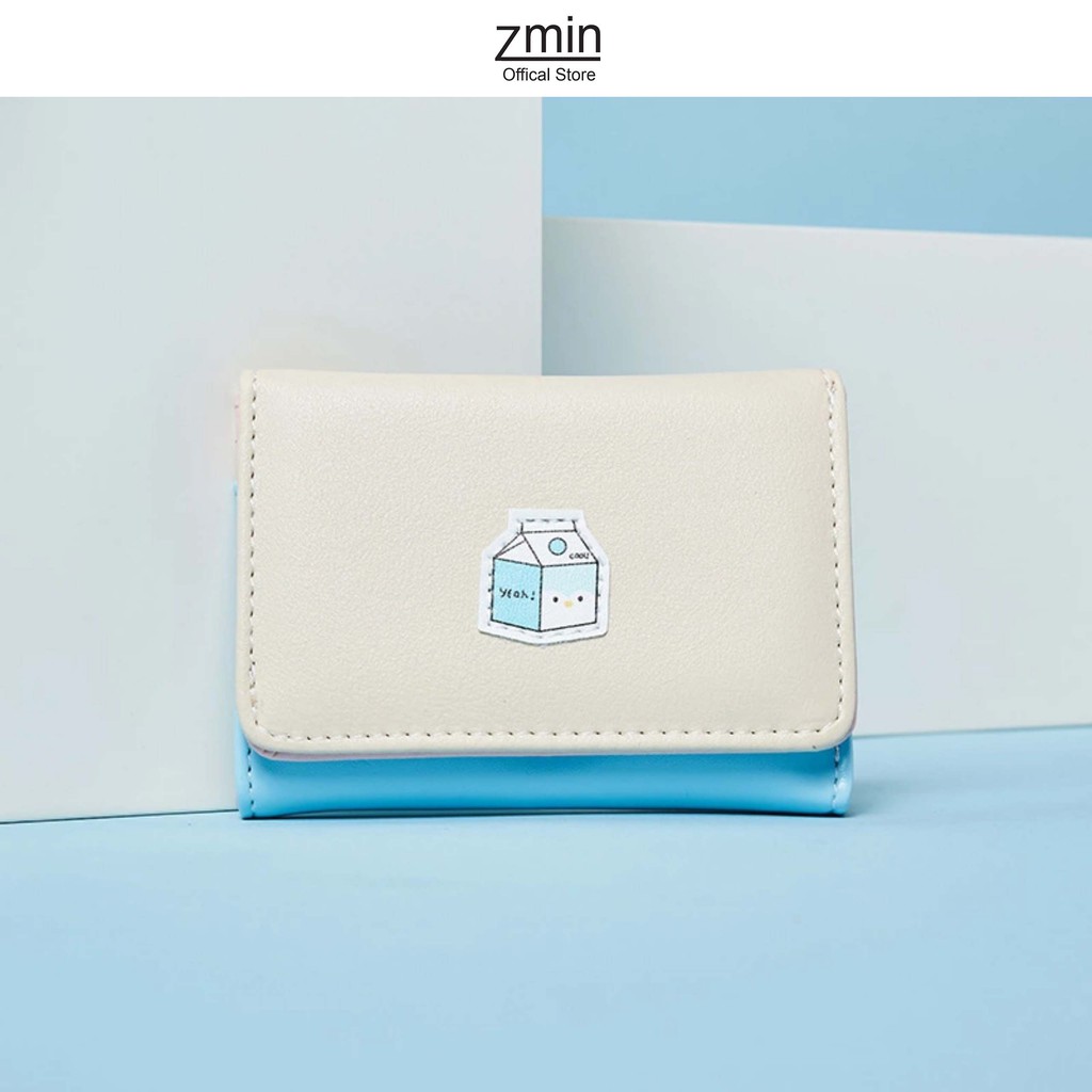 Ví mini nữ cầm tay Zmin, chất liệu cao cấp có thể bỏ túi - V006 | BigBuy360 - bigbuy360.vn