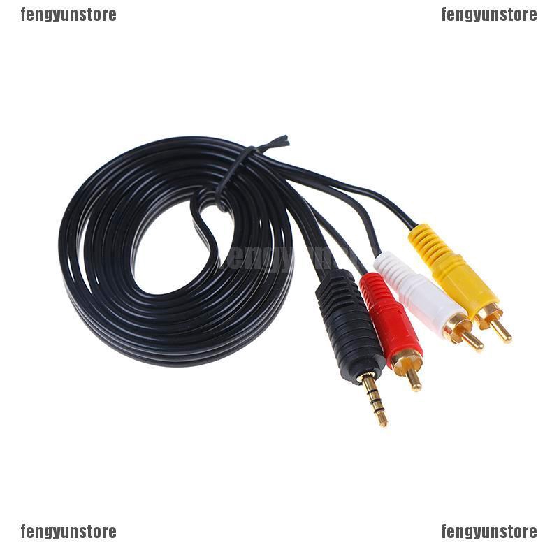 Dây cáp âm thanh / Video / AV chuyển đổi cổng 3.5mm sang 3 cổng RCA