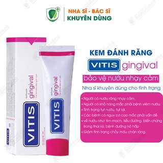 Kem Đánh Răng Chăm Sóc Nướu Răng Vitis Gingival Toothpaste 100ML