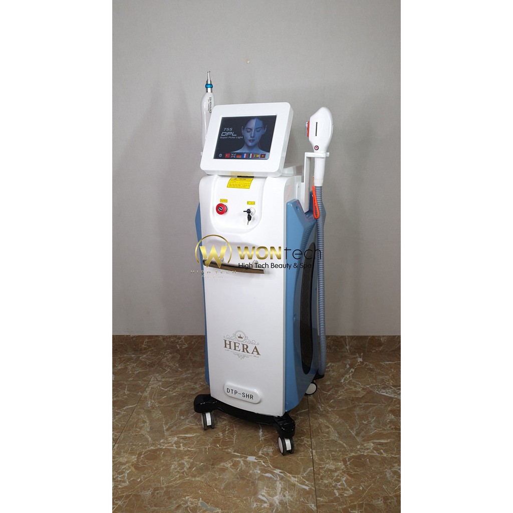 [LỖI 1 ĐỔI 1 - BẢO HÀNH 12 THÁNG tại SPA]  Máy HERA 2in1 Laser + Triệt lông - Bắc Kinh