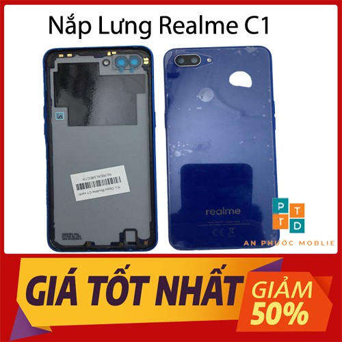 [Ảnh Thật] Nắp Lưng Realme C1 Xịn Cao cấp